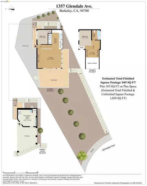 Floorplan - 1357 Glendale Ave, Berkeley, CA 94708 photo 2 of 2