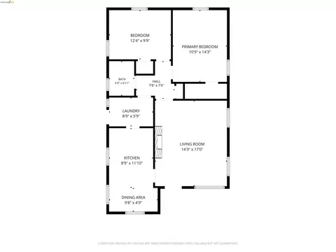 Floorplan - 2001 Boynton Ave, Martinez, CA 94553 photo 1 of 2