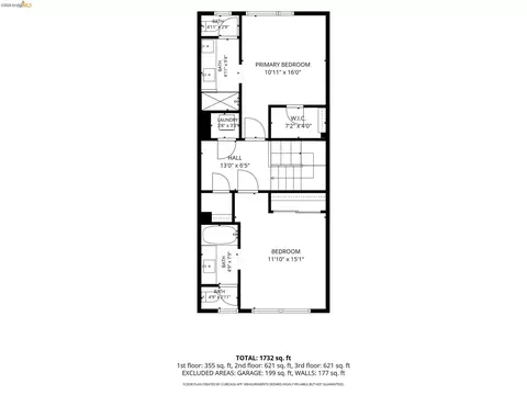 Floorplan - 1355 Pullman Way, Oakland, CA 94607 photo 4 of 4