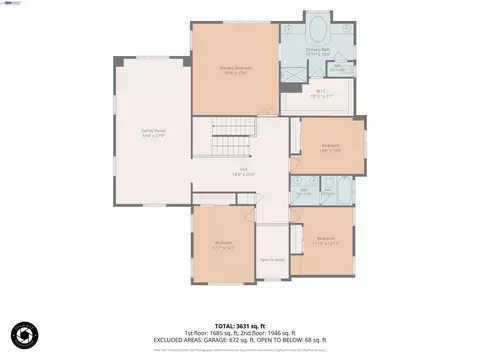 Floorplan - 1461 Biarritz St, Tracy, CA 95304 photo 2 of 3