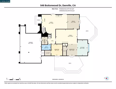 Floorplan - 549 Buttonwood Dr, Danville, CA 94506 photo 2 of 3