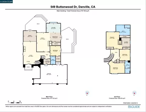 Floorplan - 549 Buttonwood Dr, Danville, CA 94506 photo 1 of 3