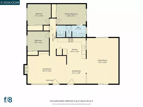 Floorplan - 1501 Lassen Ct, Vallejo, CA 94591 photo 1 of 1
