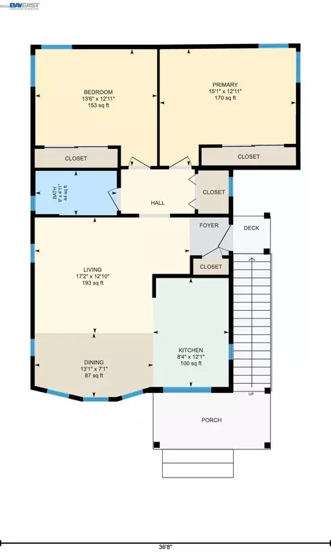 Floorplan - 1841 Vine St, Berkeley, CA 94703 photo 2 of 2
