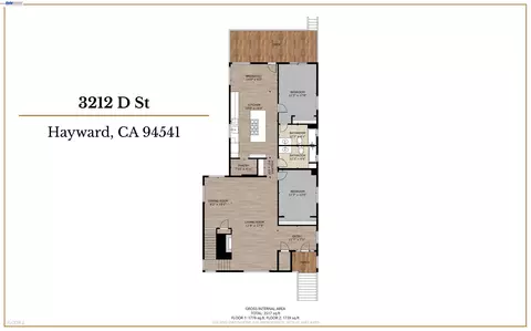 Floorplan - 3212 D, Hayward, CA 94541 photo 1 of 2