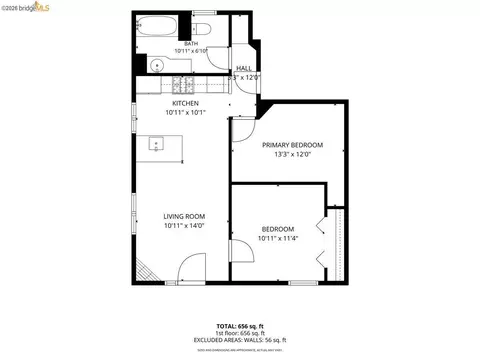 Floorplan - 2725 Prince St #10, Berkeley, CA 94705 photo 1 of 2