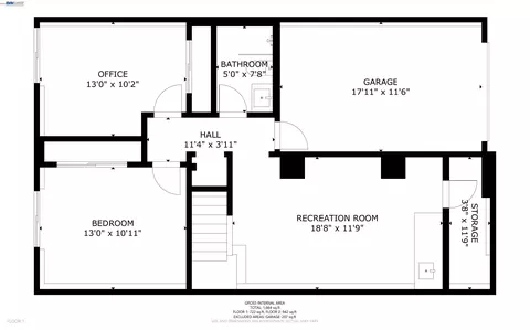Floorplan - 1783 40th Ave, San Francisco, CA 94122 photo 2 of 2
