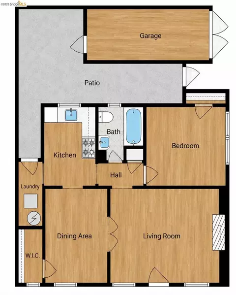 Floorplan - 2600 Sacramento St, Berkeley, CA 94702 photo 1 of 2