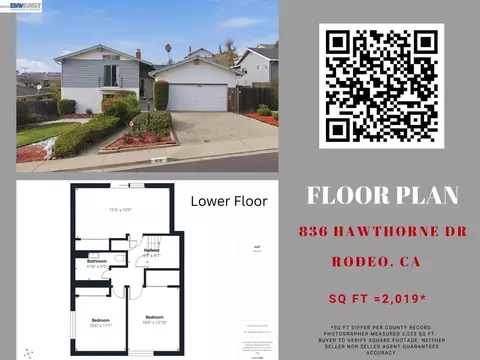 Floorplan - 836 Hawthorne Dr, Rodeo, CA 94572 photo 2 of 2