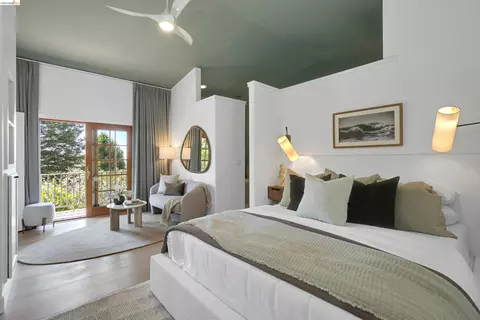 Bedroom - 6833 Sherwick Dr, Berkeley, CA 94705 photo 7 of 9