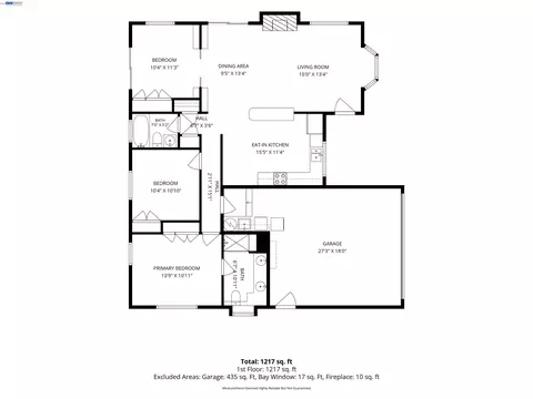 Floorplan - 5515 Alaska Dr, Concord, CA 94521 photo 1 of 1