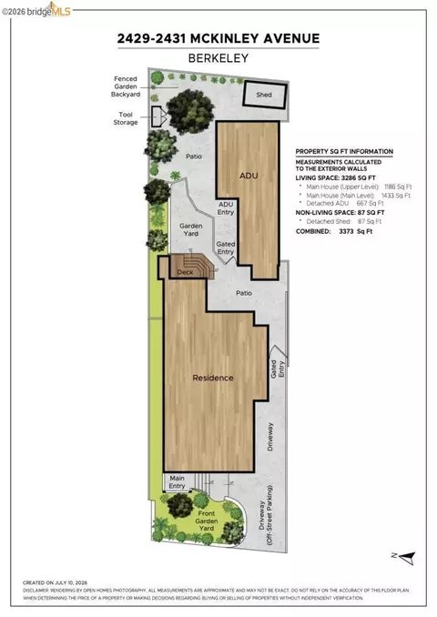 Floorplan - 2431 Mckinley Ave, Berkeley, CA 94703 photo 2 of 2