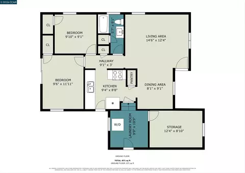 Floorplan - 1110 Laurel Ave, Pittsburg, CA 94565 photo 1 of 1