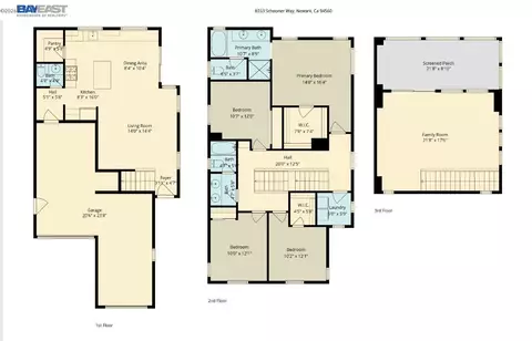 Floorplan - 8553 Schooner Way, Newark, CA 94560 photo 1 of 1