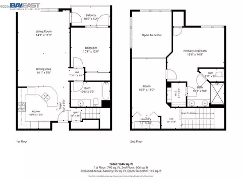 Floorplan - 5501 De Marcus Blvd #415, Dublin, CA 94568 photo 1 of 1