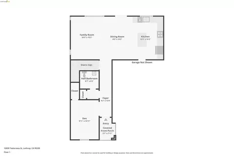 Floorplan - 15929 Testarossa St, Lathrop, CA 95330 photo 1 of 2