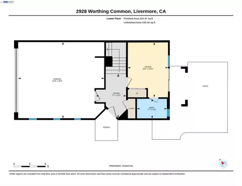 Floorplan - 2928 Worthing Cmn, Livermore, CA 94550 photo 2 of 4