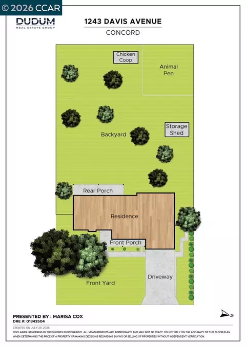 Floorplan - 1243 Davis Ave, Concord, CA 94518 photo 2 of 2