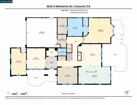 Floorplan - 5210 S Montecito Dr, Concord, CA 94521 photo 2 of 3