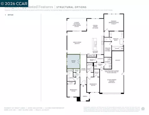 Floorplan - 1897 Island Ln, Tracy, CA 95377 photo 1 of 1