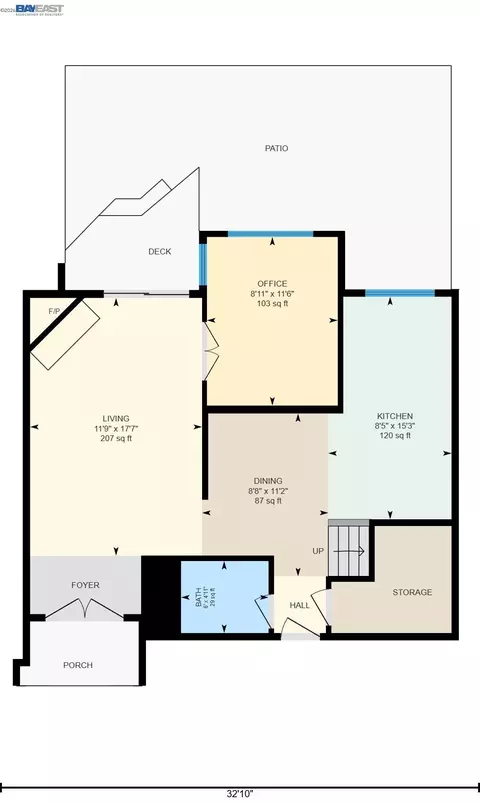 Floorplan - 7445 Rolling Hills Cir, Dublin, CA 94568 photo 1 of 2