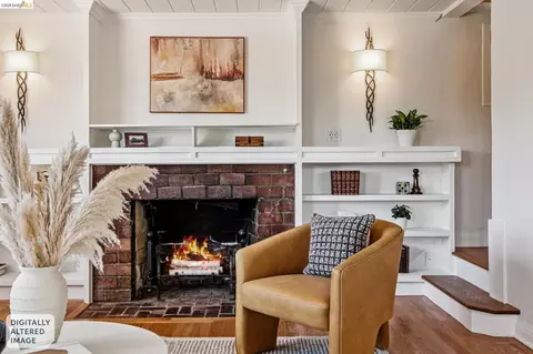 Living - 639 Cragmont, Berkeley, CA 94708 photo 3 of 4