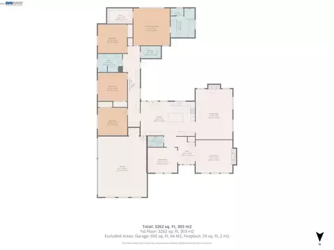 Floorplan - 511 Rhea Way, Livermore, CA 94550 photo 1 of 1
