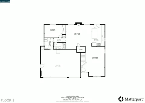 Floorplan - 1174 Central Ave, Livermore, CA 94551 photo 1 of 2