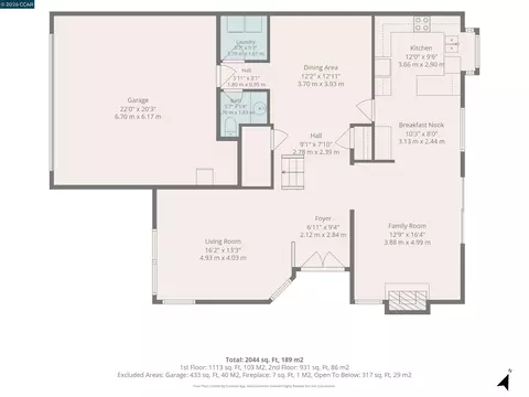 Floorplan - 7297 Castle Dr, Dublin, CA 94568 photo 1 of 2