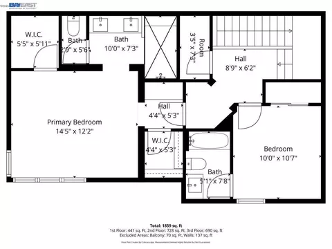 Floorplan - 3895 Camino Loop, Dublin, CA 94568 photo 3 of 3