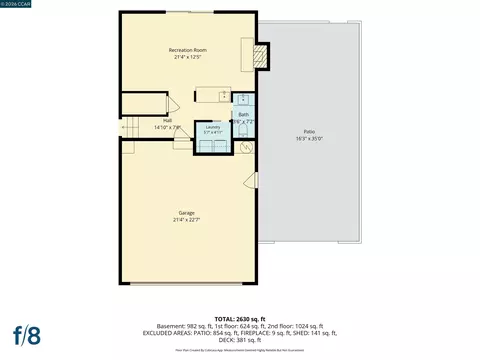 Floorplan - 2942 Miller Dr, Fairfield, CA 94534 photo 1 of 4