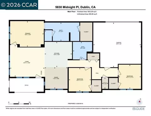 Floorplan - 5830 Midnight Pl #D, Dublin, CA 94568 photo 1 of 1