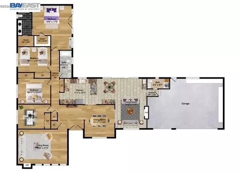 Floorplan - 280 Bolla Ave, Alamo, CA 94507 photo 2 of 2