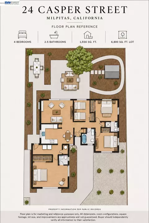 Floorplan - 24 Casper St, Milpitas, CA 95035 photo 1 of 1