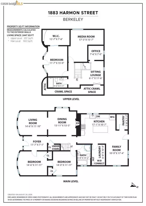 Floorplan - 1883 Harmon St, Berkeley, CA 94703 photo 1 of 1