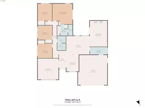 Floorplan - 509 Junipero St, Pleasanton, CA 94566 photo 2 of 2