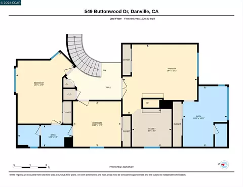 Floorplan - 549 Buttonwood Dr, Danville, CA 94506 photo 3 of 3