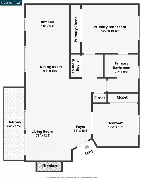 Floorplan - 444 Mill Rd, Martinez, CA 94553 photo 1 of 1