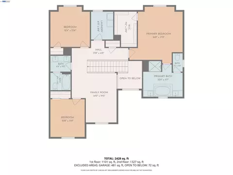 Floorplan - 2722 Cowell Rd, Concord, CA 94518 photo 2 of 2