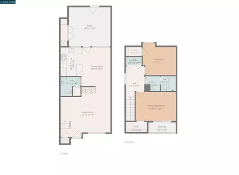 Floorplan - 1571 Schenone Ct #A, Concord, CA 94521 photo 1 of 1
