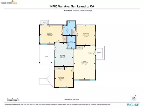 Floorplan - 14785 Van Ave, San Leandro, CA 94578 photo 1 of 1