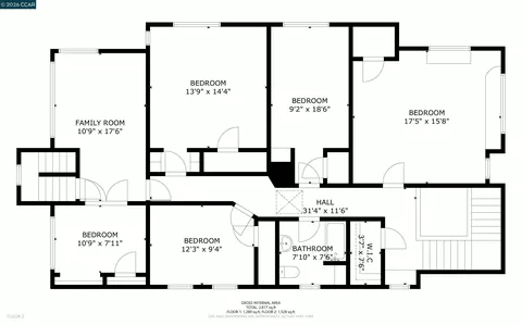 Floorplan - 1683 La Loma Ave, Berkeley, CA 94709 photo 2 of 2
