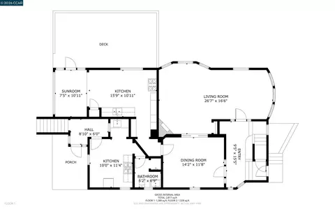 Floorplan - 1683 La Loma Ave, Berkeley, CA 94709 photo 1 of 2