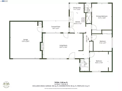 Floorplan - 2136 Holbrook Dr, Concord, CA 94519 photo 1 of 2