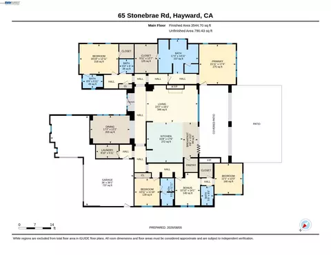 Floorplan - 65 Stonebrae Rd, Hayward, CA 94542 photo 1 of 1