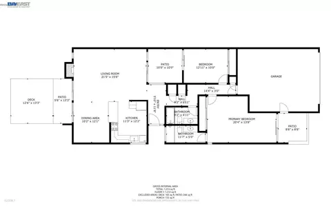 Floorplan - 509 Tampico, Walnut Creek, CA 94598 photo 1 of 1