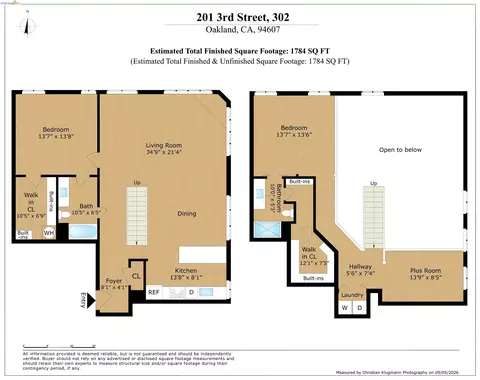Floorplan - 201 3rd St #302, Oakland, CA 94607 photo 1 of 1