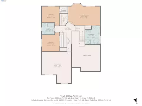 Floorplan - 19491 Edwin Markham, Castro Valley, CA 94552 photo 2 of 2