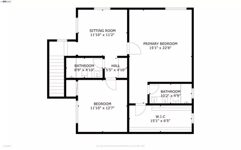 Floorplan - 5290 Crestline Way, Pleasanton, CA 94566 photo 2 of 3