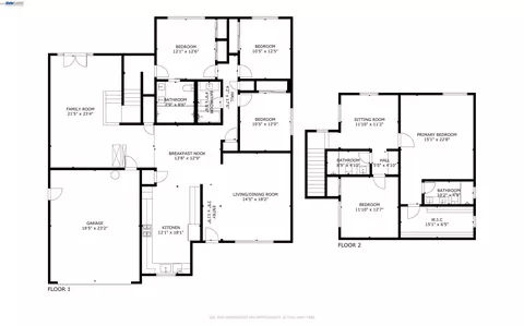 Floorplan - 5290 Crestline Way, Pleasanton, CA 94566 photo 3 of 3